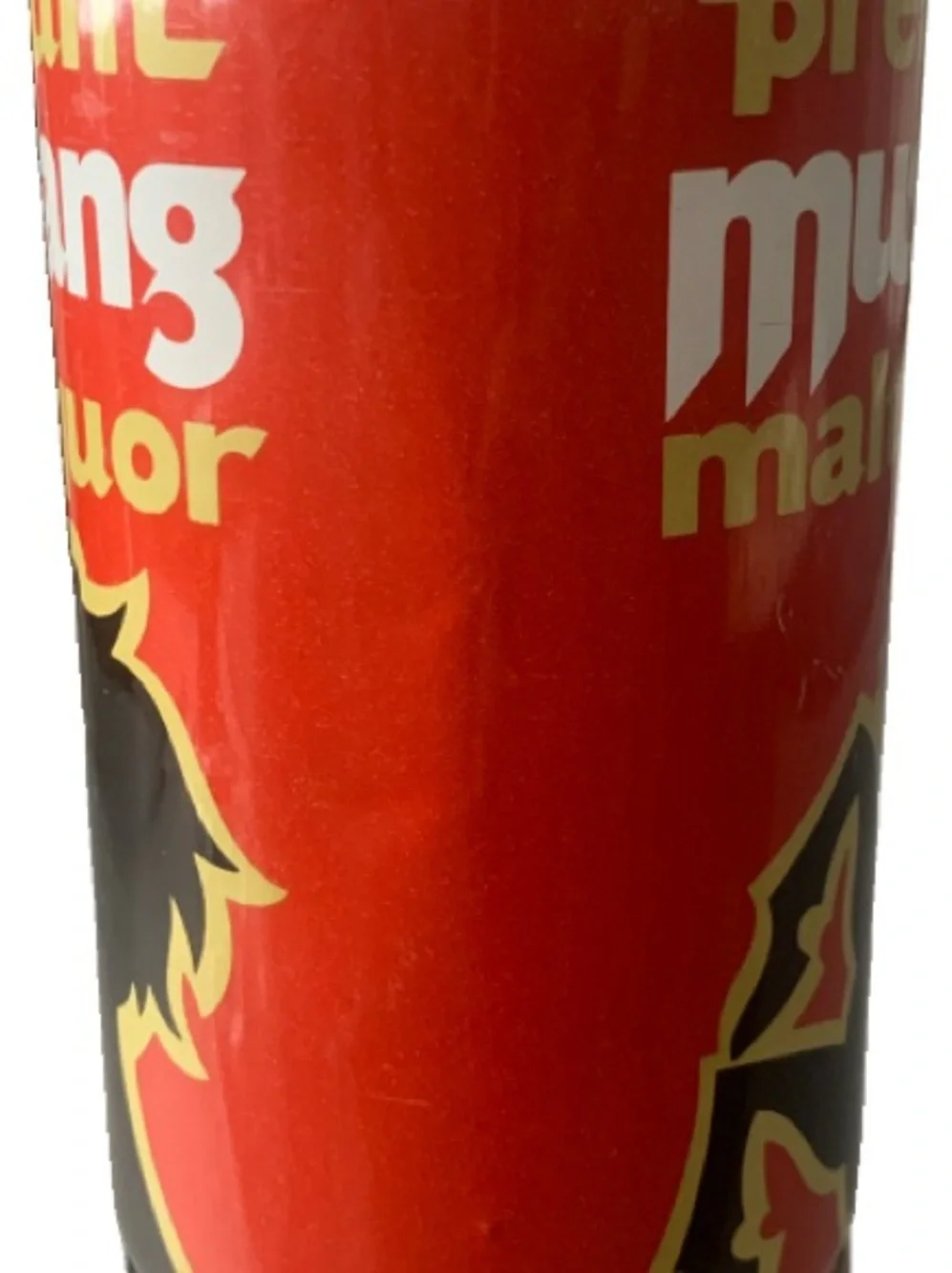Vintage Beer Can Mustang Premium Malt Liquor Pull Tab Empty Steel Can